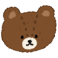 Bear 食べる Sticker
