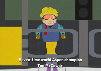 skiing gate GIF by South Park 