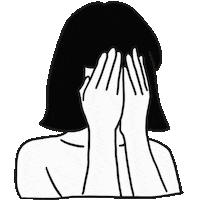 Sad Face Sticker
