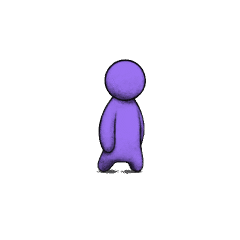 topiaio giphyupload art run avatar Sticker