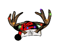 Christmas Santa Sticker by Tattoo Visuals