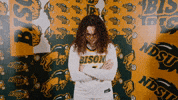 Womens Basketball Bison GIF by NDSU Athletics
