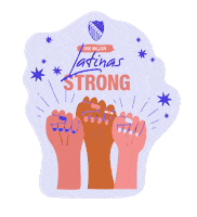 lulacorg lulac onemillionlatinas Sticker