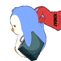 Work Working Sticker by Pudgy Penguins