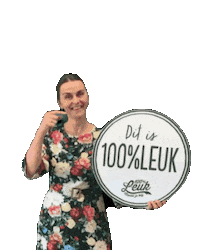 Alexandra Alexie Sticker by 100%LEUK