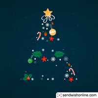 Happy Merry Christmas GIF by sendwishonline.com