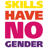 Skills Have No Gender Sticker by WorldSkills