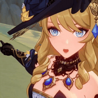 Pointing Gacha GIF