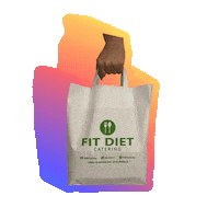 paperbag fitdiet Sticker