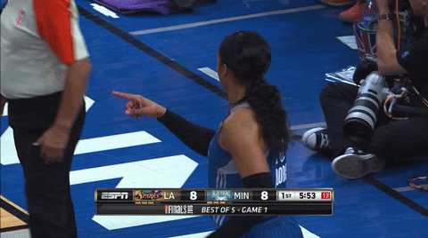 Maya Moore Applause GIF by WNBA