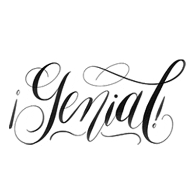 Lettering Calligraphy Sticker
