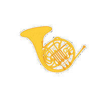 Trompa Sticker by Musicarium