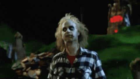 PuckinHostile giphygifmaker beetlejuice meatballs ya hate em right i hate em too GIF