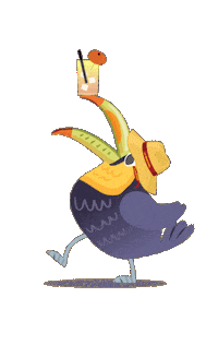 Cocktail Balance Sticker by Smartmediasolutionsgmbh