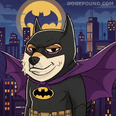 Bat Signal Deal With It GIF by Doge Pound