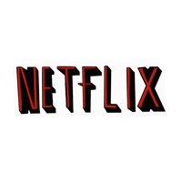 Netflix Popcorn Sticker