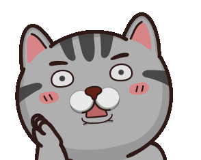Sorry Cat Sticker by VITA VITA ‧ 塔仔不正經