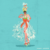 rupauls drag race fashion GIF by Jeromy Velasco