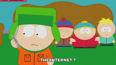 eric cartman internet GIF by South Park 