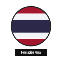 Thailand Flag Sticker by Formación Ninja