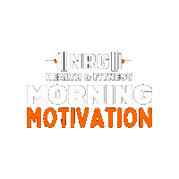 Nrggymmotivation Sticker by NRGgym