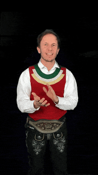 clap applause GIF by JUZI - Die jungen Zillertaler