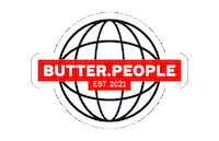 butterpeople world recruiting welt employerbranding Sticker