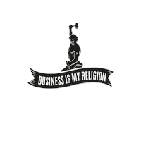 Businessismyreligion immobilier xavier succes argent Sticker