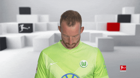 Vfl Wolfsburg Smile GIF by Bundesliga