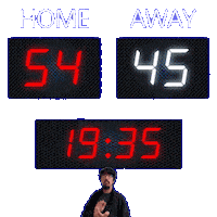 45 Away Sticker