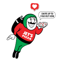 Swipeup Detroitstyle Sticker by Jet's Pizza