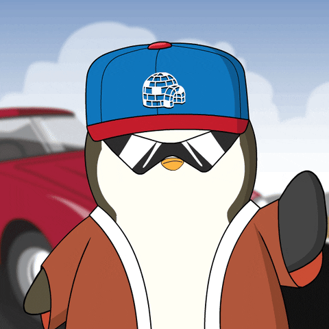 Rock And Roll Penguin GIF by Pudgy Penguins