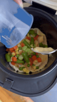 Turkey Pot Pie, No Oven | Rice Robot