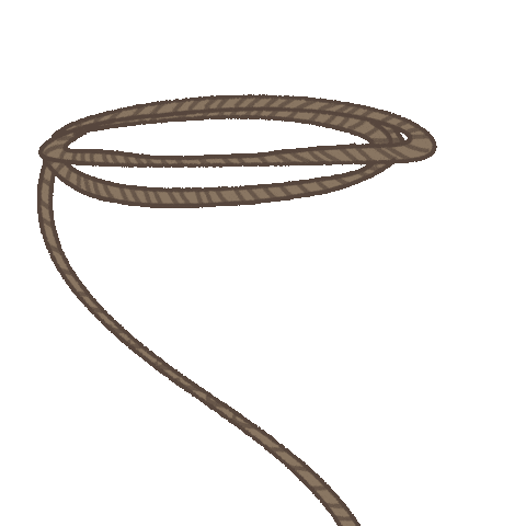 Wild West Man Sticker by Fluffy the Thunder God 雷神阿毛