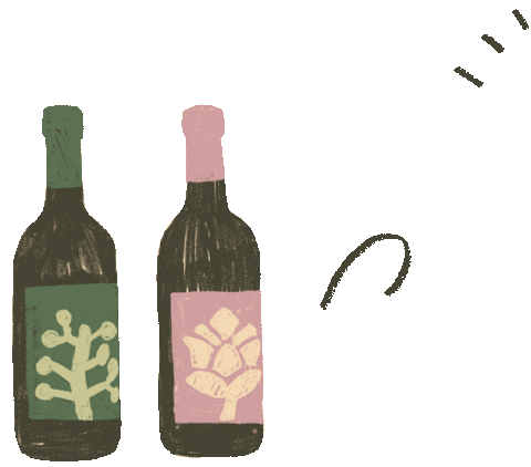 Chill Bottle Sticker by 濵田酒造（hamadasyuzou）