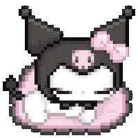 Hello Kitty Sleeping Sticker