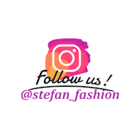 Stefanfollow Sticker by Stefan Fashion