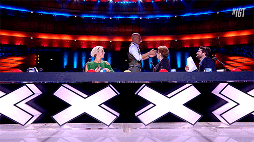 rainbow love GIF by Italia's Got Talent