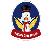 InstitutoEdinburgh christmas navidad snowman frosty Sticker