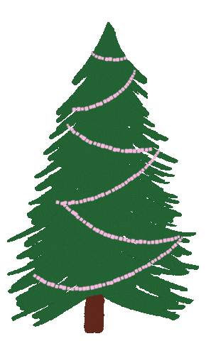Christmas Tree Sticker by studioumi