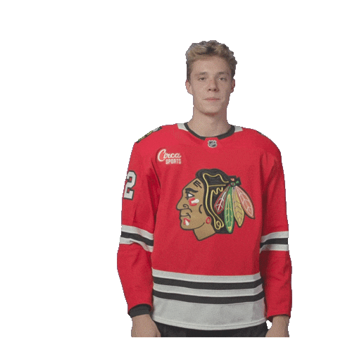 Alex Vlasic Sticker by NHLBlackhawks