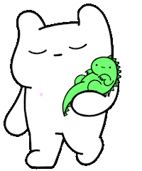 Cat Love Sticker by Coolman
