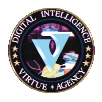 Police Digital Intelligence Sticker by VIRTUE Clan