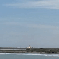 SpaceX's Starship SN10 Takes Off on Test Flight That Ended in Explosion