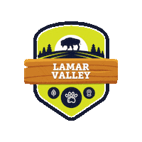 YellowstoneExplorer yellowstone explorer app yellowstone explorer lamar valley lamar valley challenge Sticker