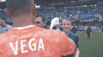 sjearthquakes celebration hug chris wondolowski daniel vega GIF