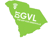 Downtown Greenville Sticker by DT GVL
