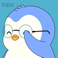 Snow Smile GIF by Pudgy Penguins