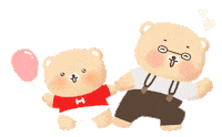 Huggies_korea 하기스 하기베어 하기스 아빠체험단 아빠랑 아이랑 행복하기스 Sticker