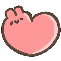 Heart Love Sticker by ChuChu X BoBo